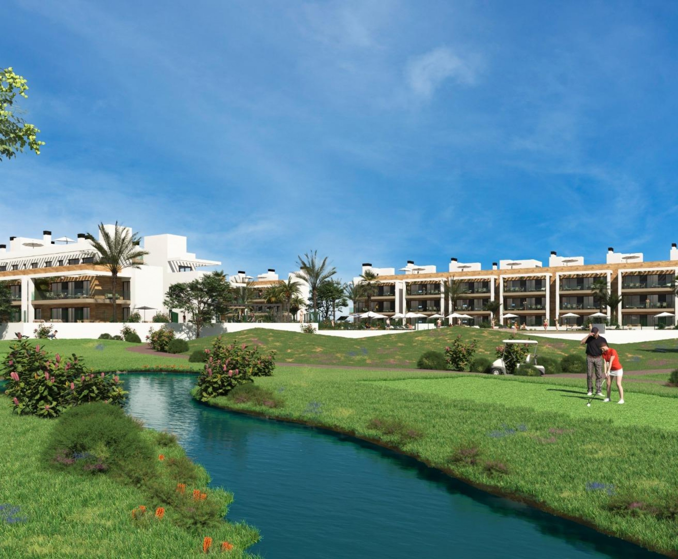 New Build - Apartment - Los Alcázares - La Serena Golf