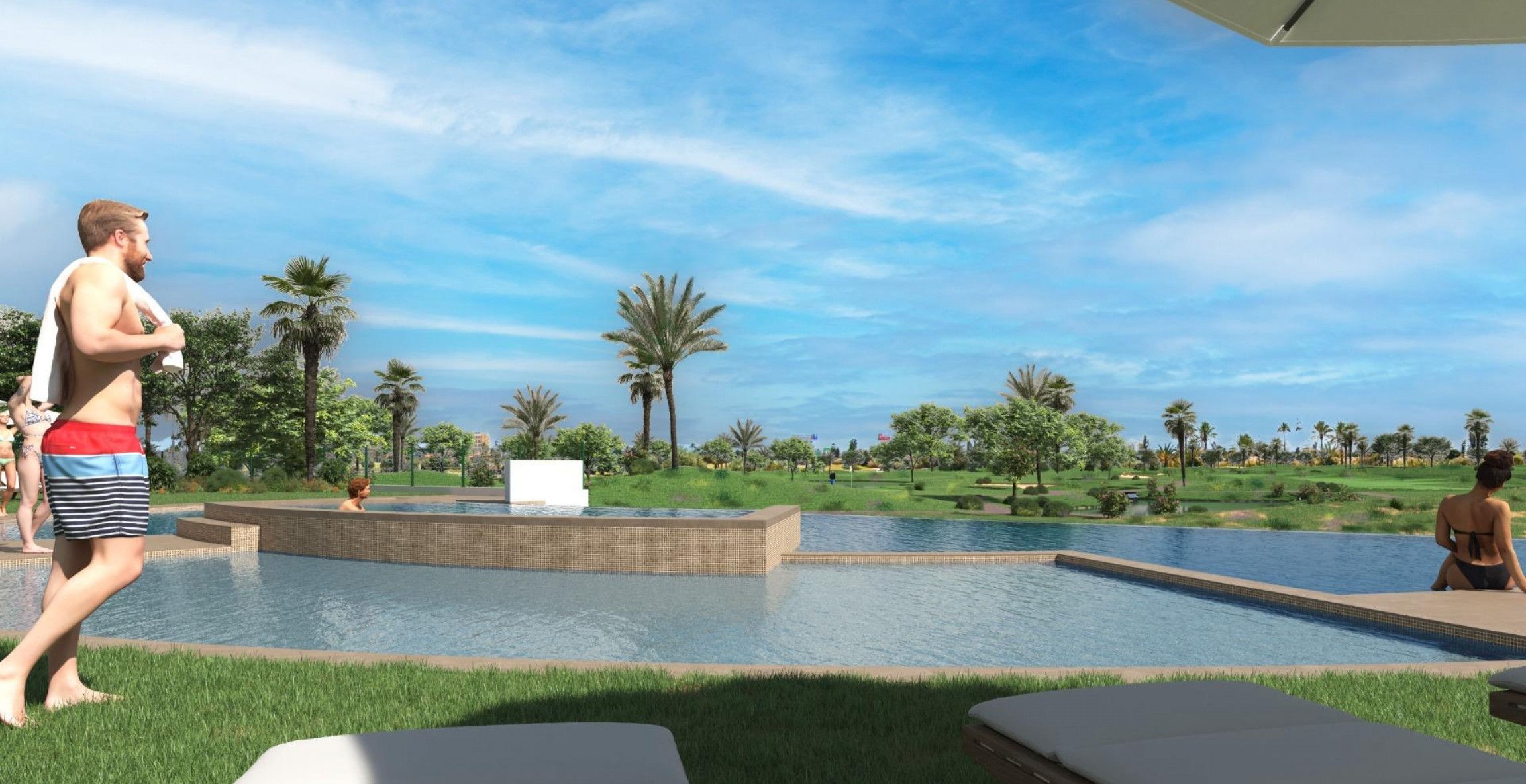 New Build - Apartment - Los Alcázares - La Serena Golf