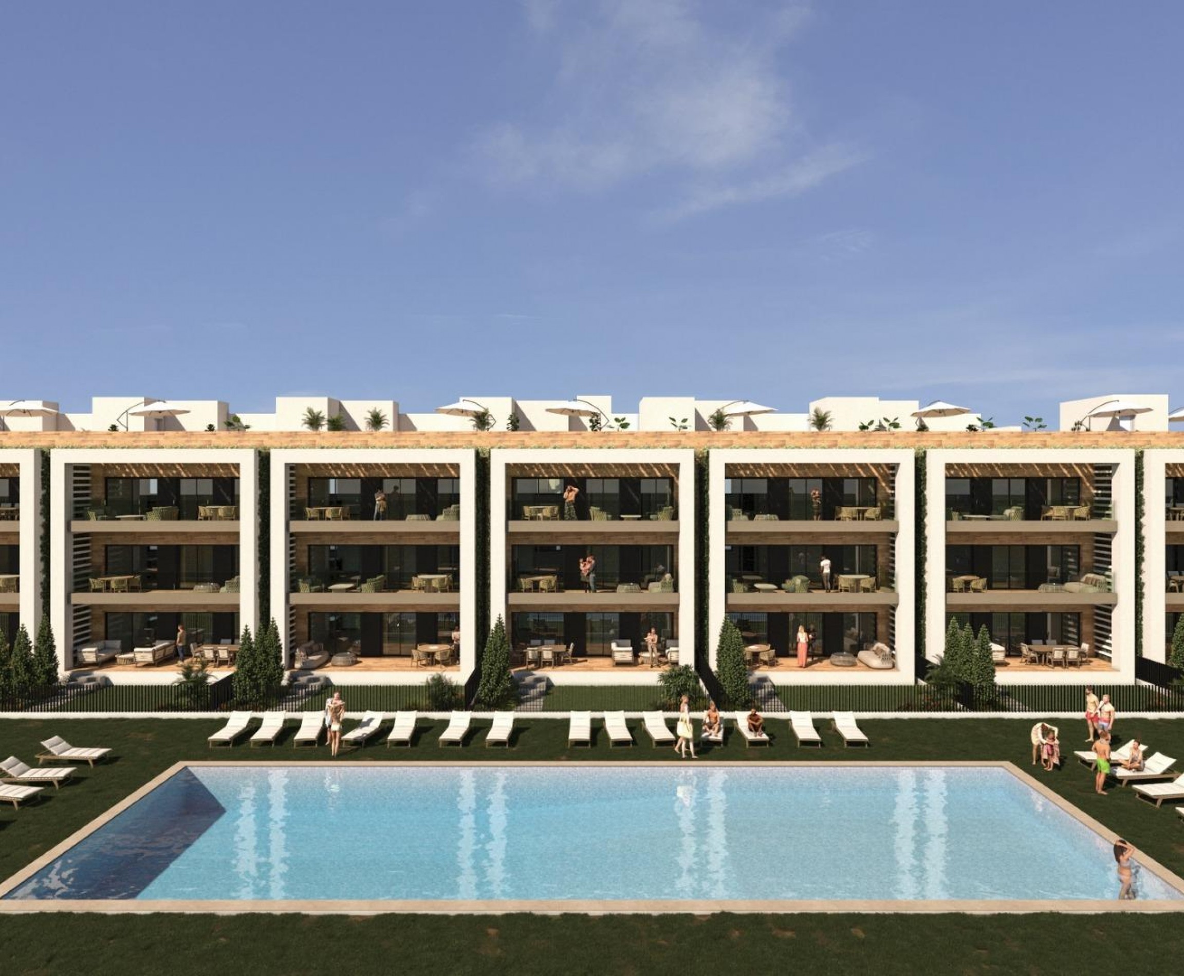 New Build - Apartment - Los Alcázares - La Serena Golf