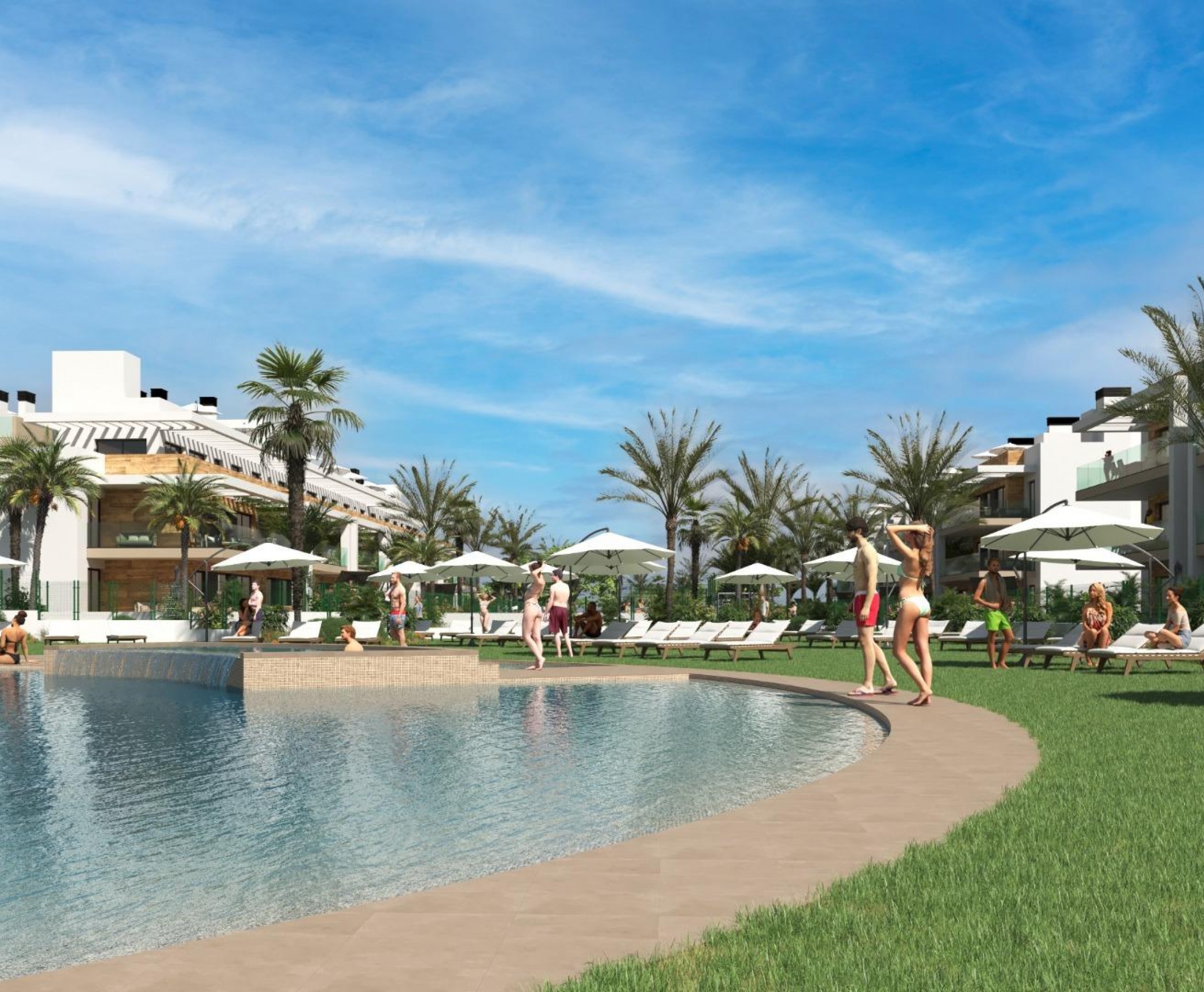 New Build - Apartment - Los Alcázares - La Serena Golf