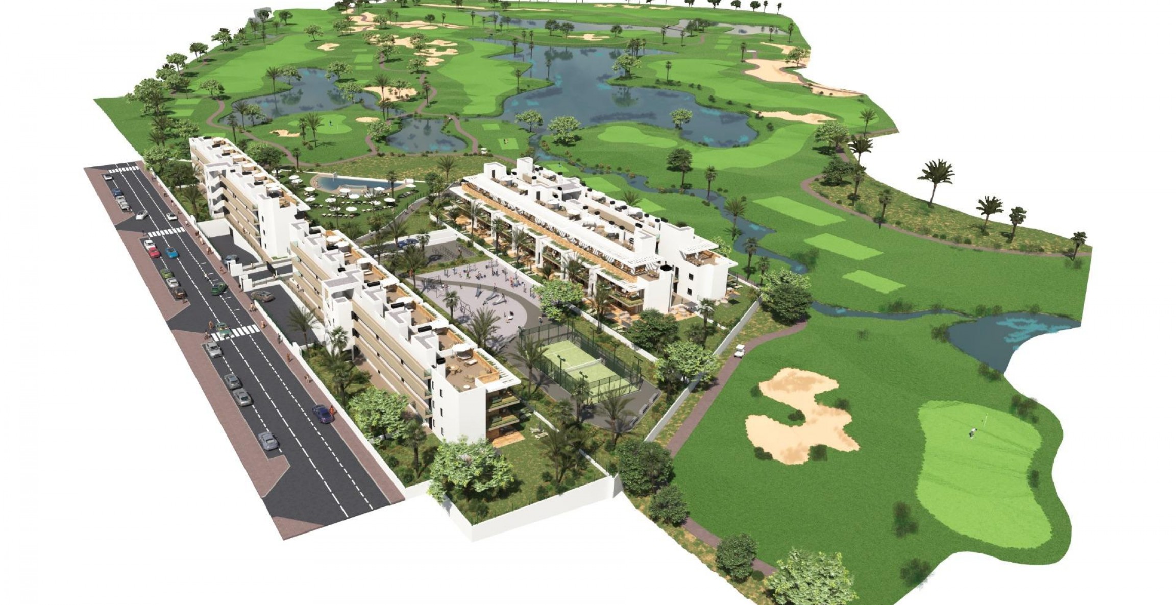 New Build - Apartment - Los Alcázares - La Serena Golf