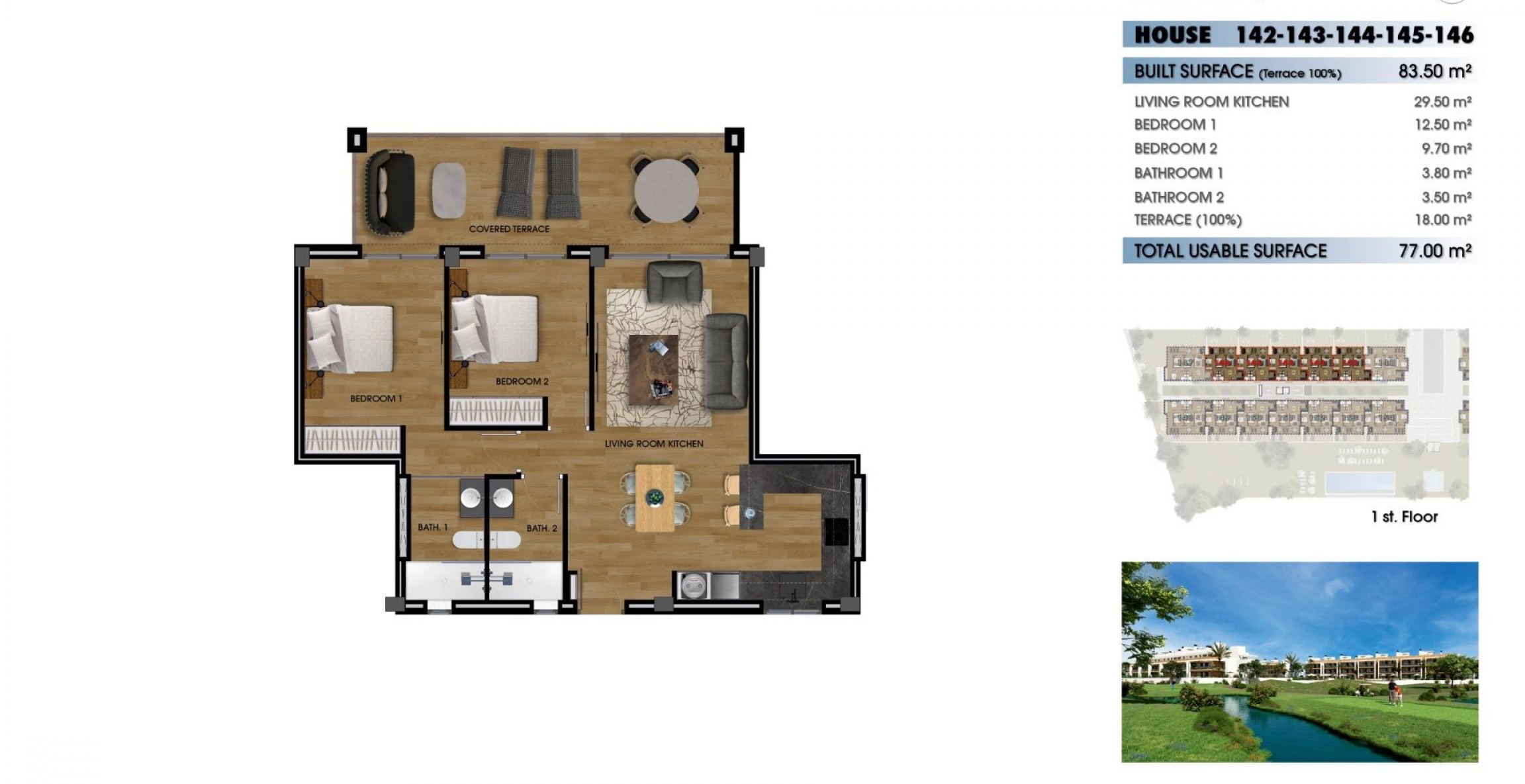New Build - Apartment - Los Alcázares - La Serena Golf
