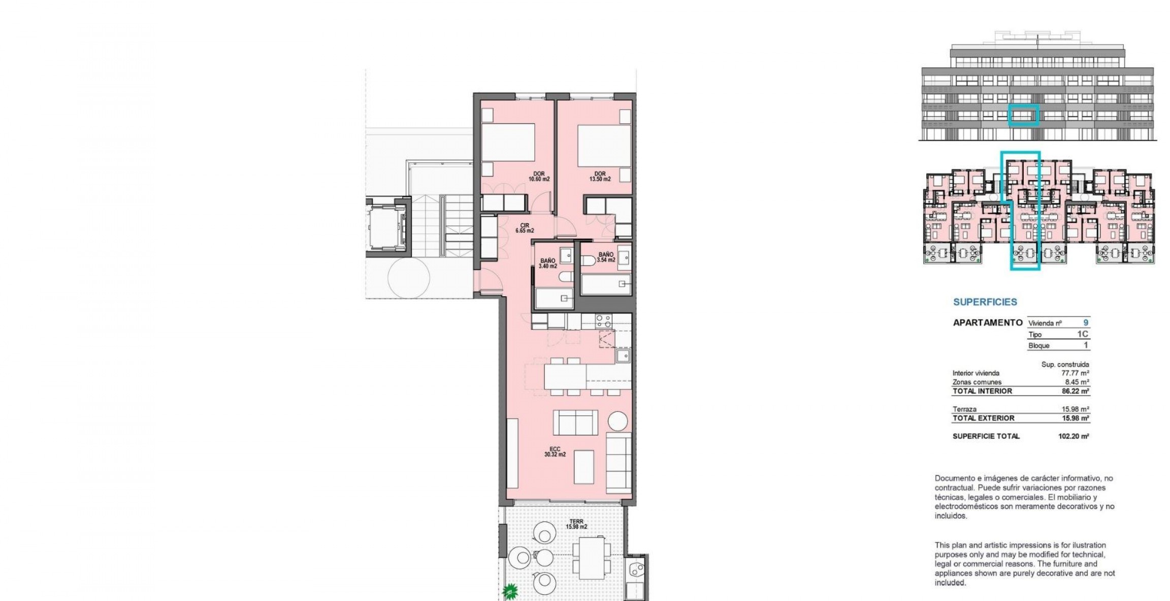 New Build - Apartment - Torre Pacheco - Santa Rosalía
