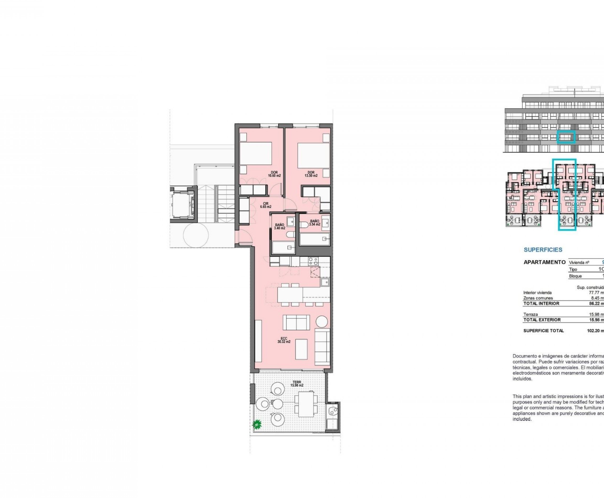 New Build - Apartment - Torre Pacheco - Santa Rosalía