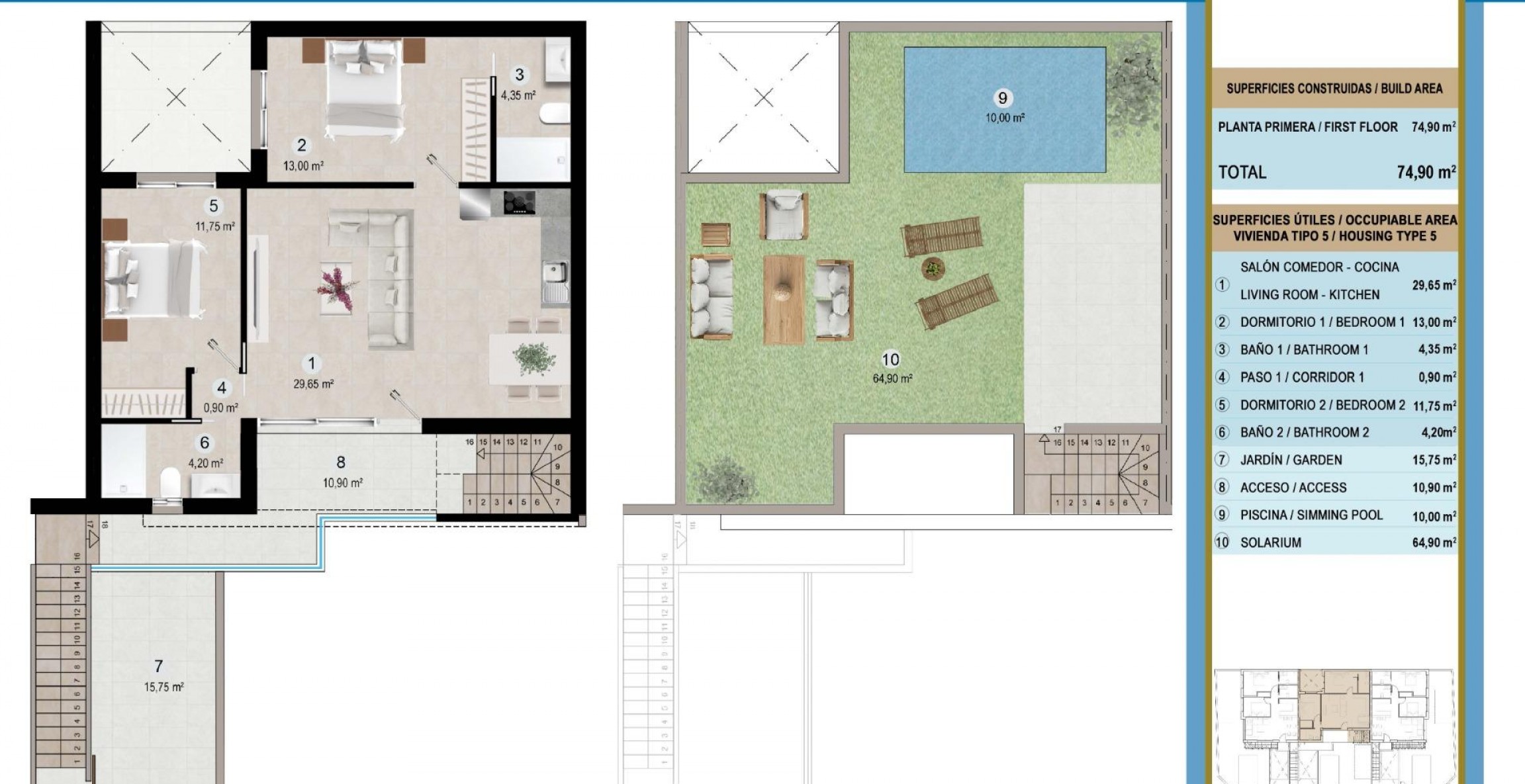 New Build - Bungalow - San Pedro del Pinatar - Lo Pagan
