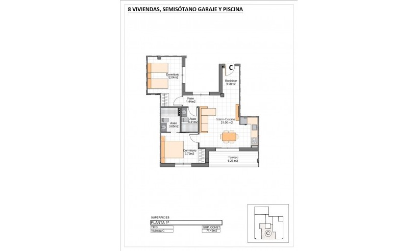 New Build - Apartment - San Pedro del Pinatar - Lo Pagan