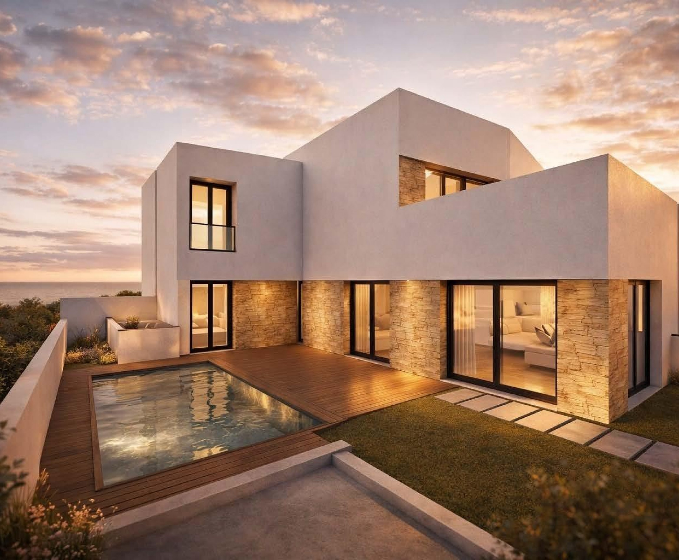 New Build - Quad House - Bigastro - Loma Alta