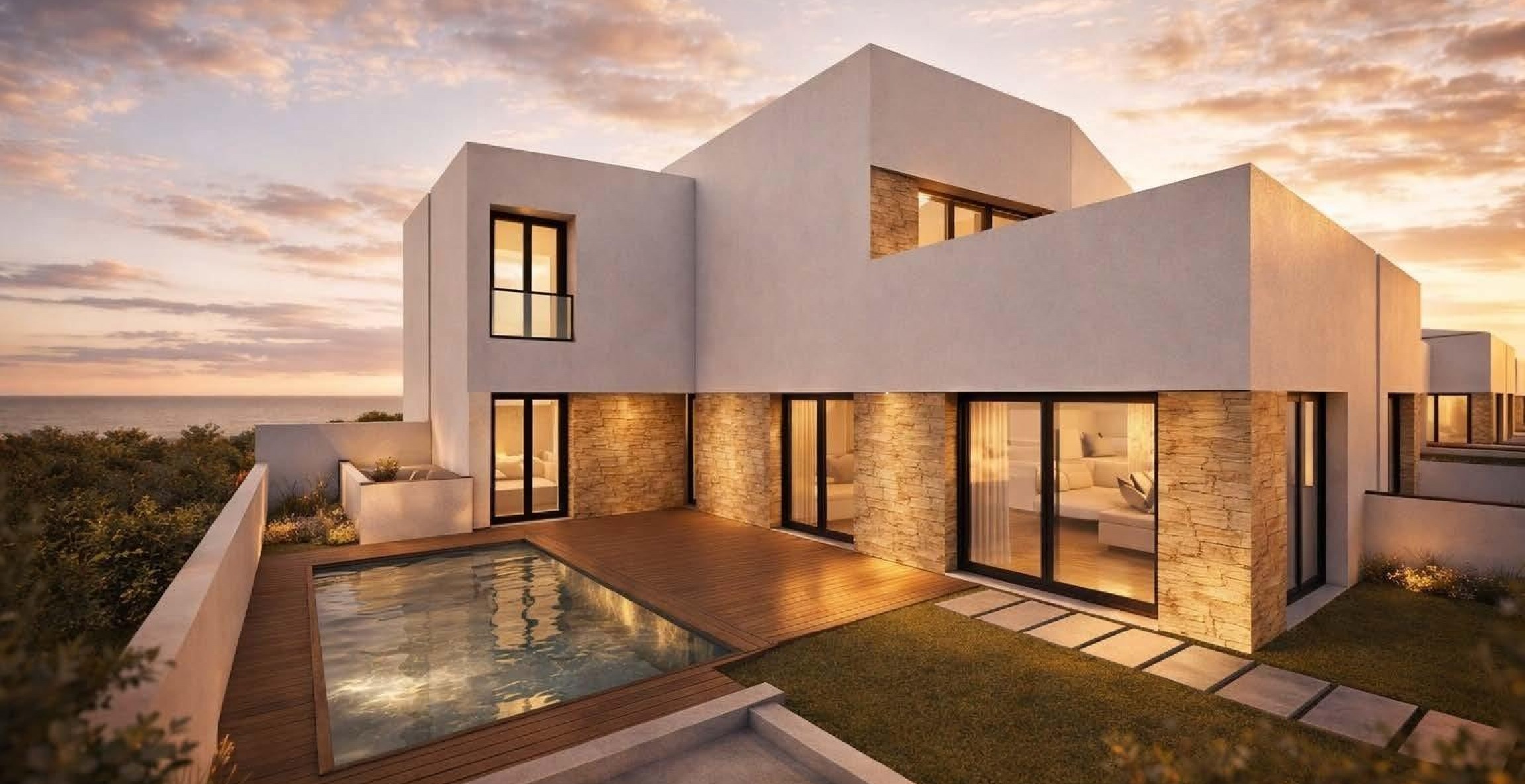 New Build - Quad House - Bigastro - Loma Alta