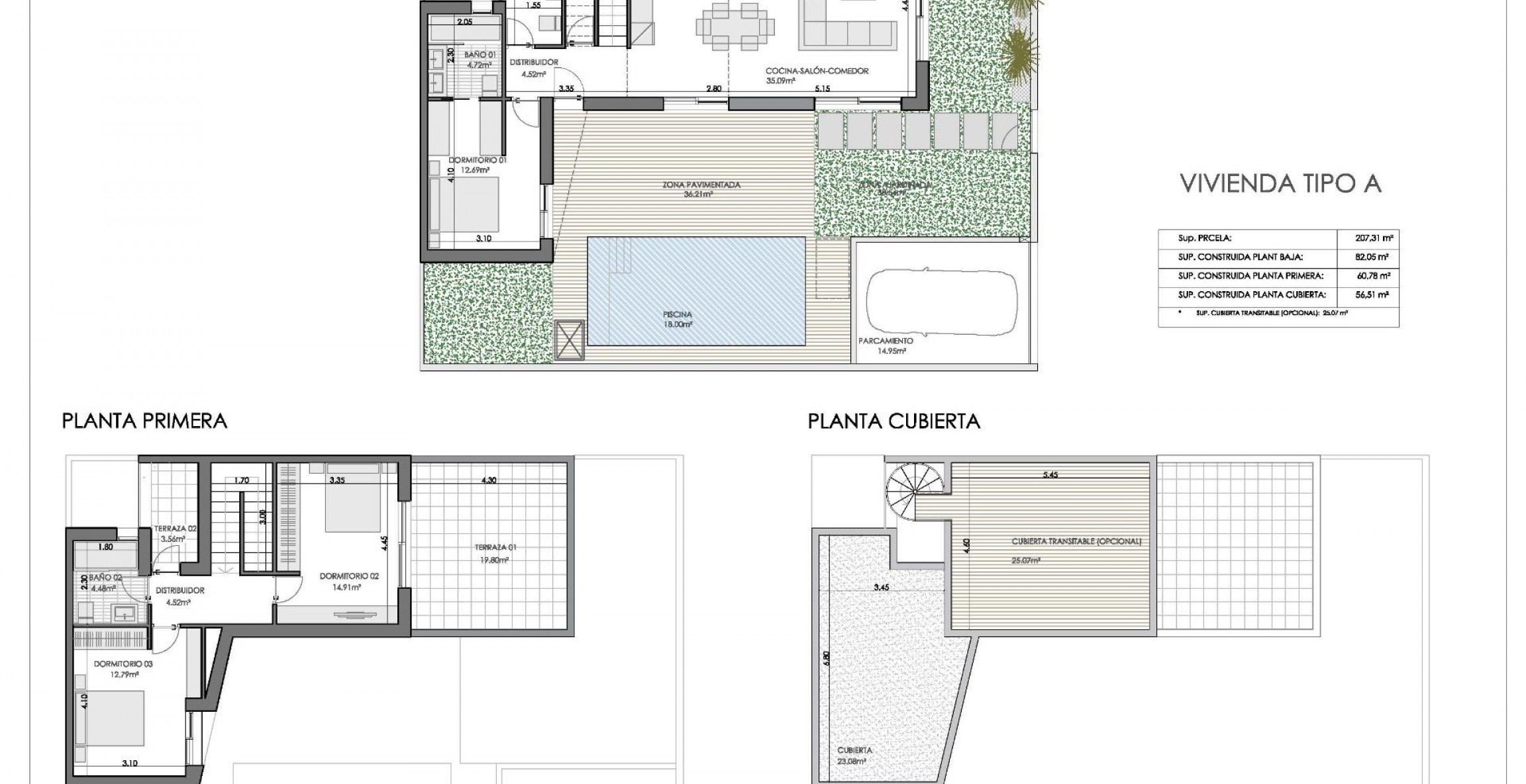 New Build - Quad House - Bigastro - Loma Alta
