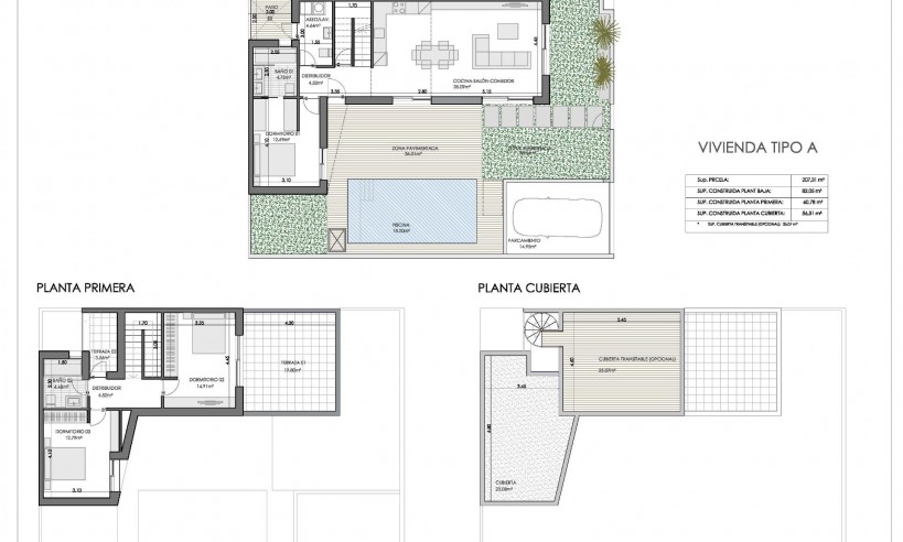 New Build - Quad House - Bigastro - Loma Alta
