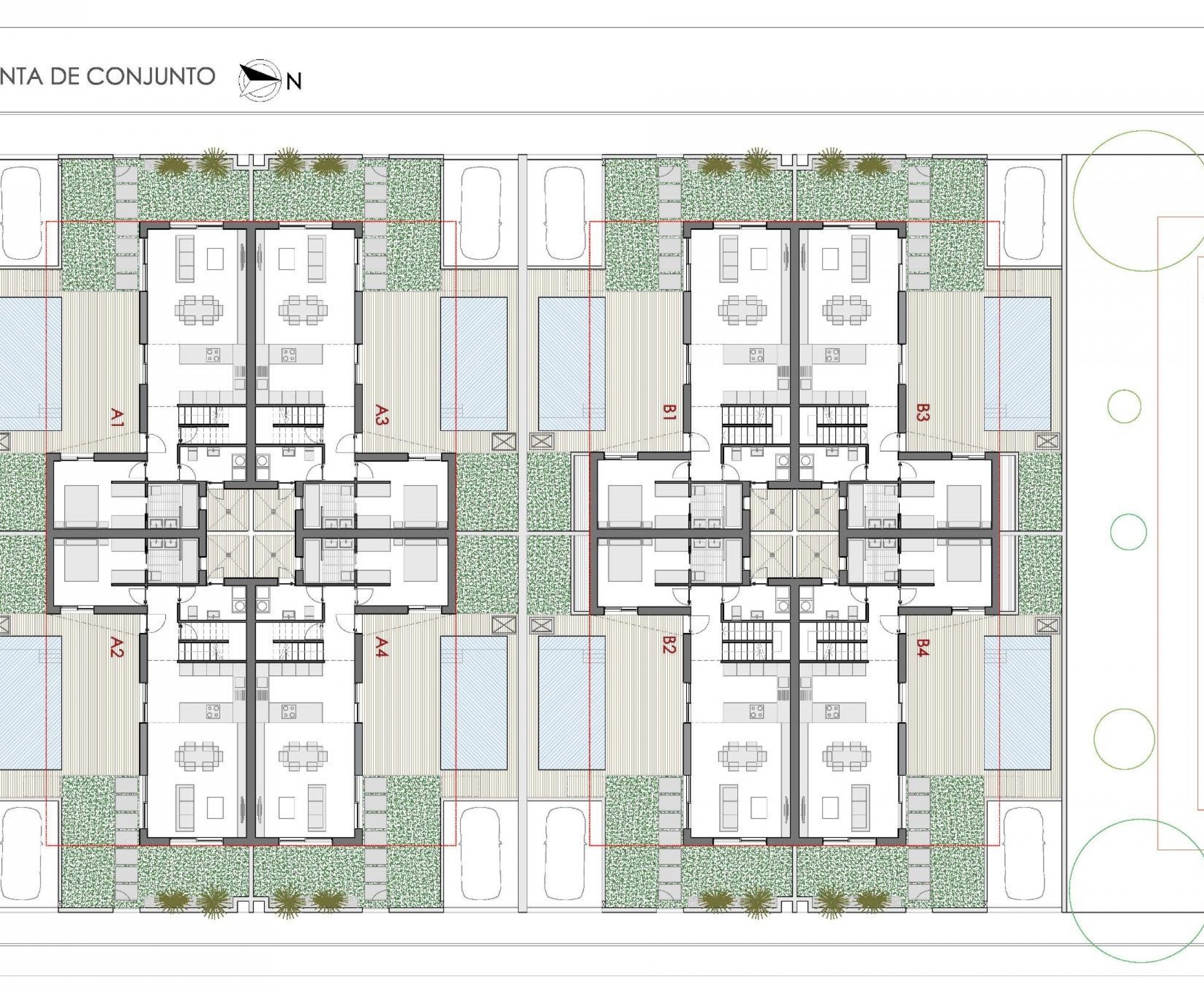 New Build - Quad House - Bigastro - Loma Alta