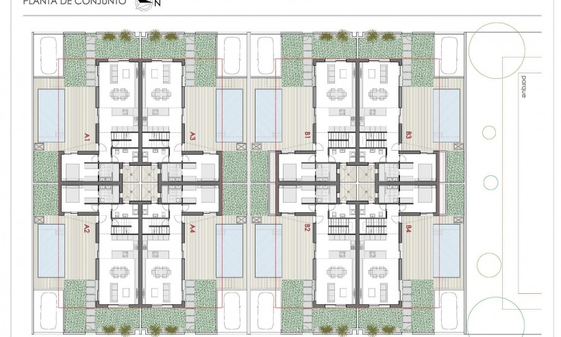 New Build - Quad House - Bigastro - Loma Alta
