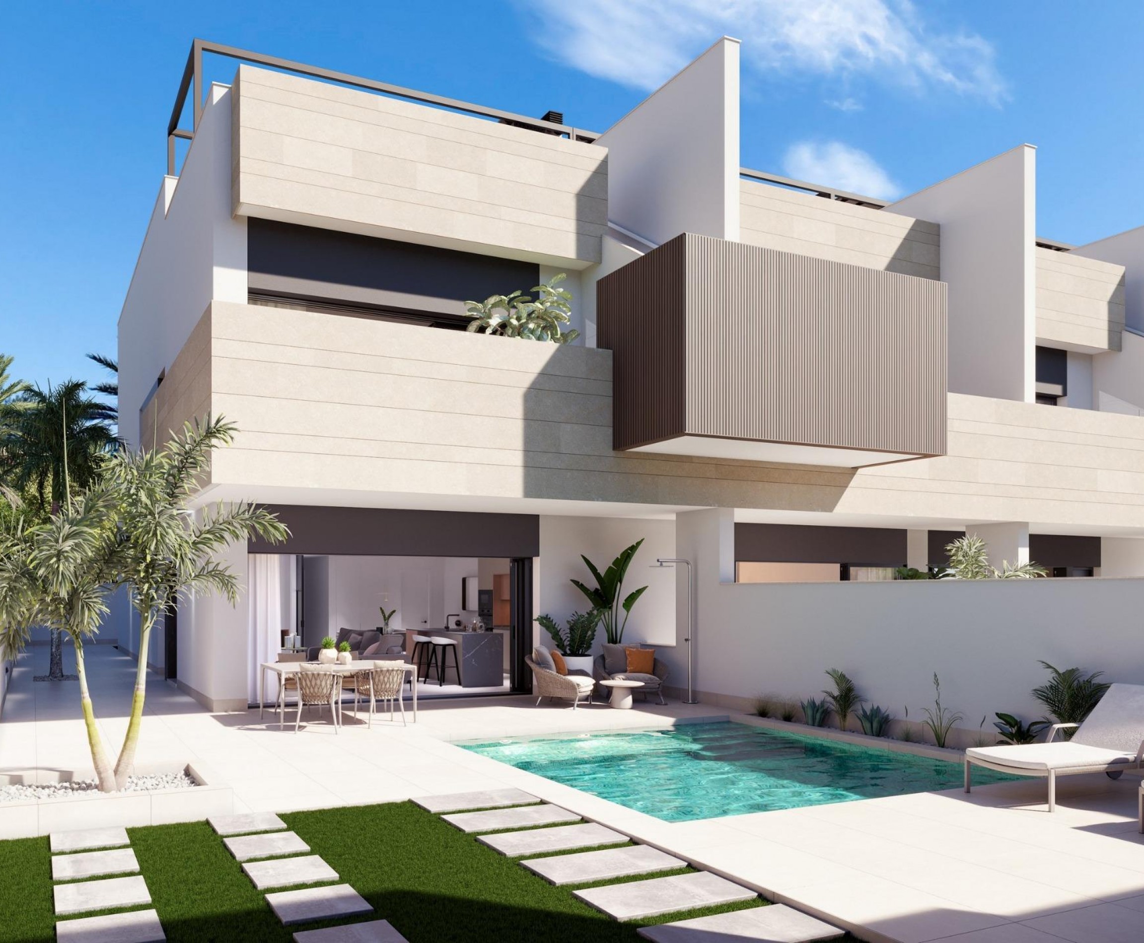 New Build - Bungalow - Pilar de la Horadada - parques de Andromeda