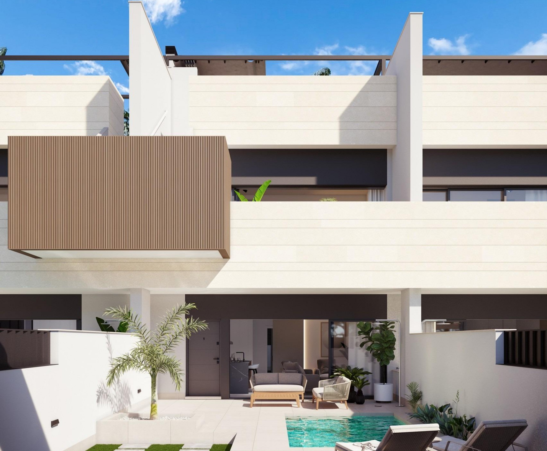 New Build - Bungalow - Pilar de la Horadada - parques de Andromeda