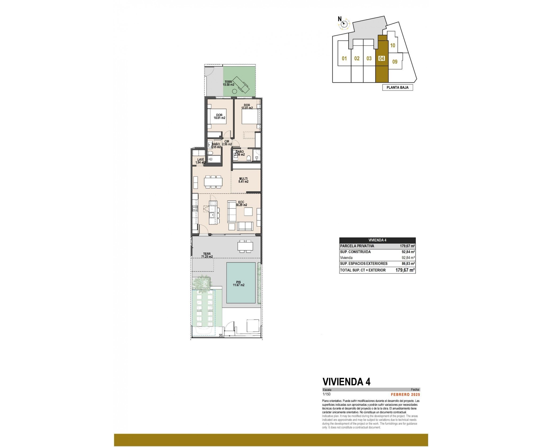 New Build - Bungalow - Pilar de la Horadada - parques de Andromeda