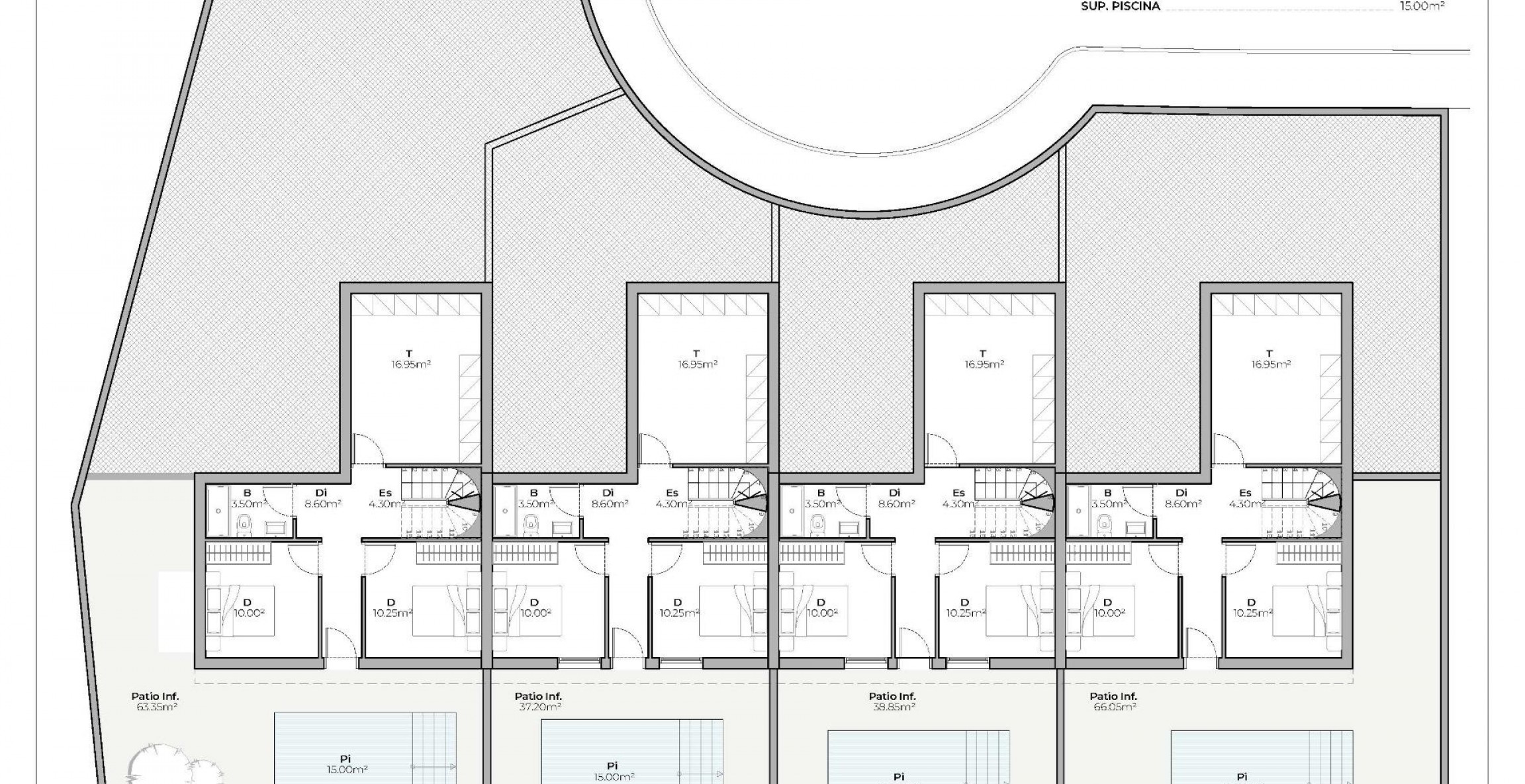 New Build - Town House - Mazarron - Country Club