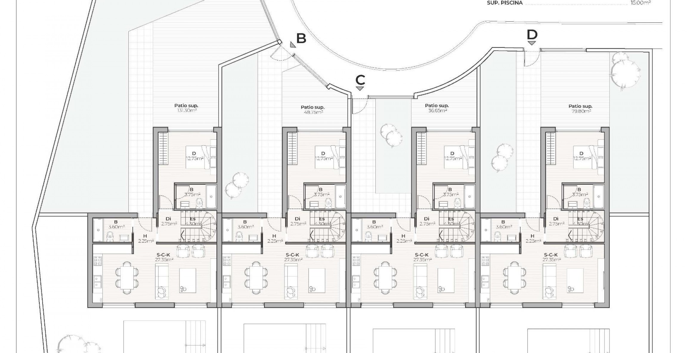 New Build - Town House - Mazarron - Country Club