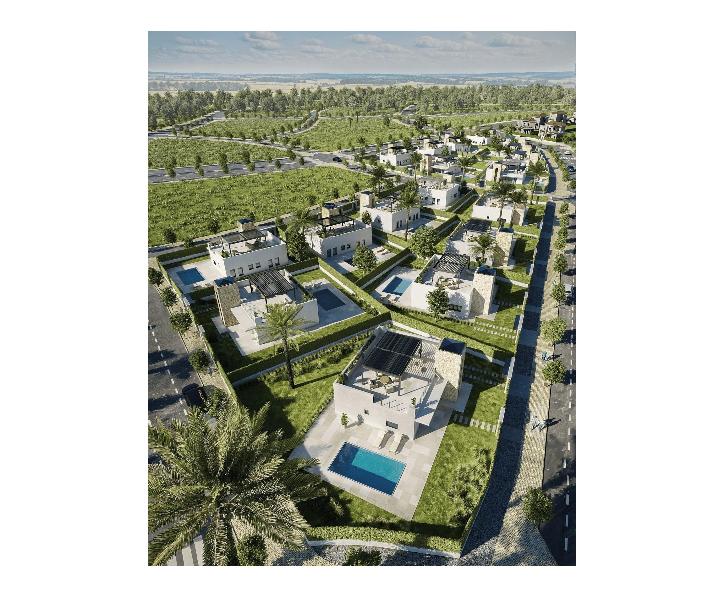 New Build - Villa - Lorca - Jardines de Almenara