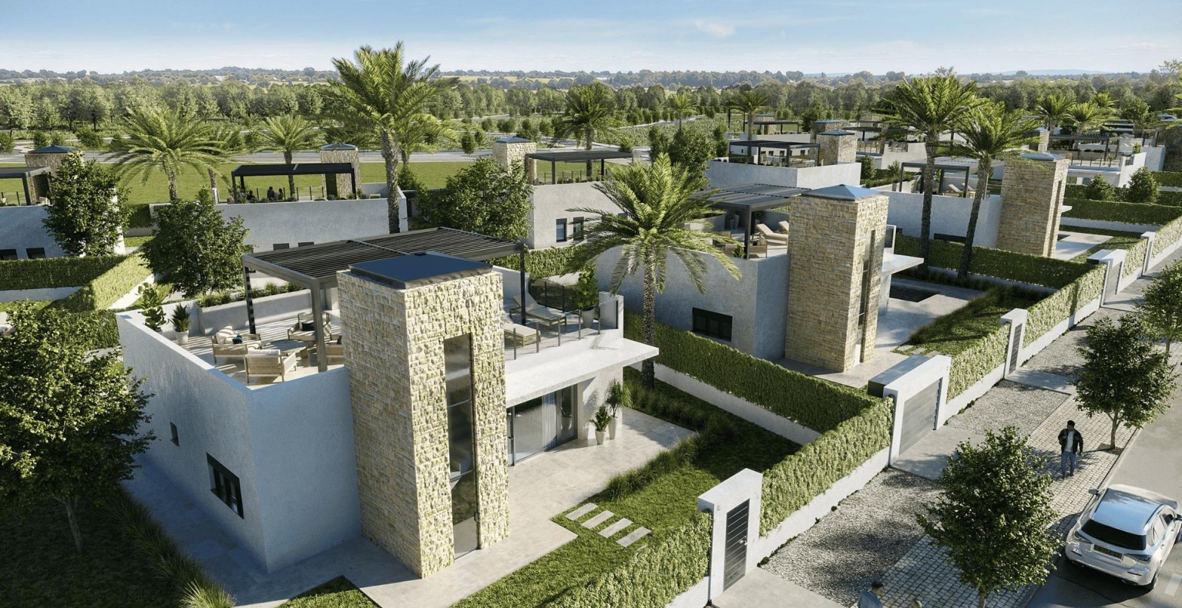 New Build - Villa - Lorca - Jardines de Almenara