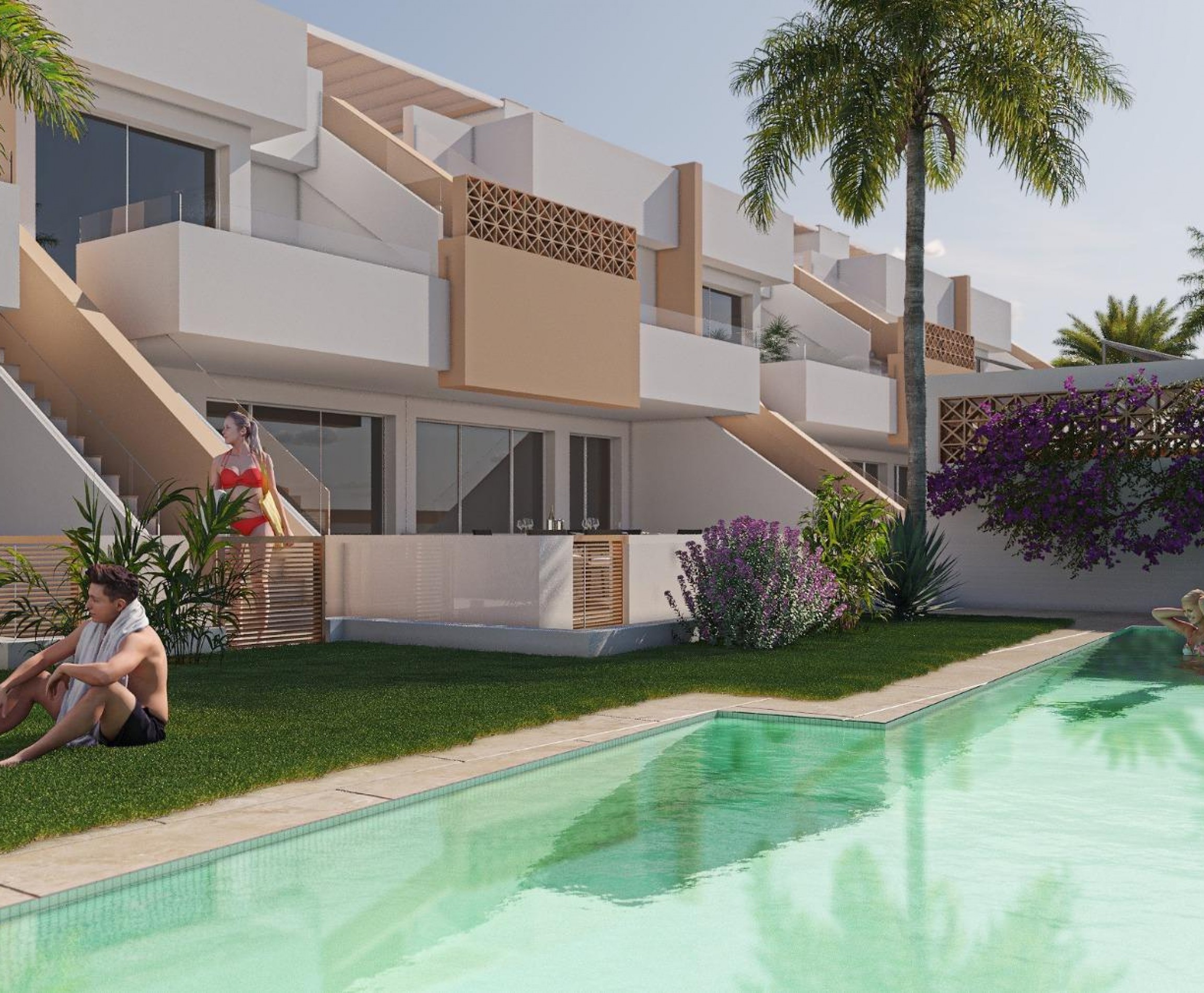 Bungalow - New Build - Pilar de la Horadada - pueblo