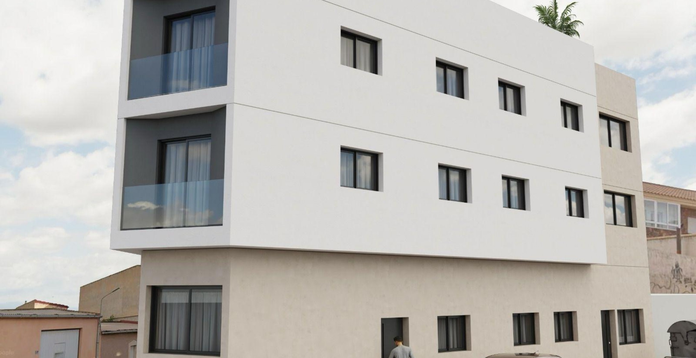 New Build - Apartment - Mazarron - pueblo