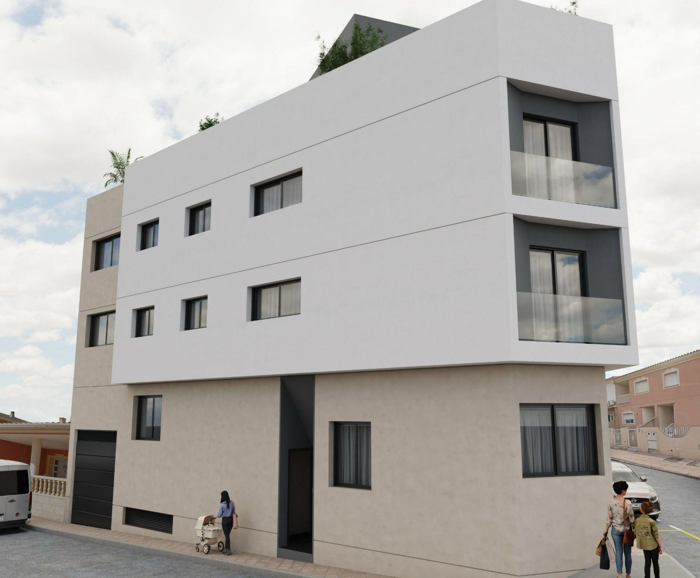 New Build - Apartment - Mazarron - pueblo