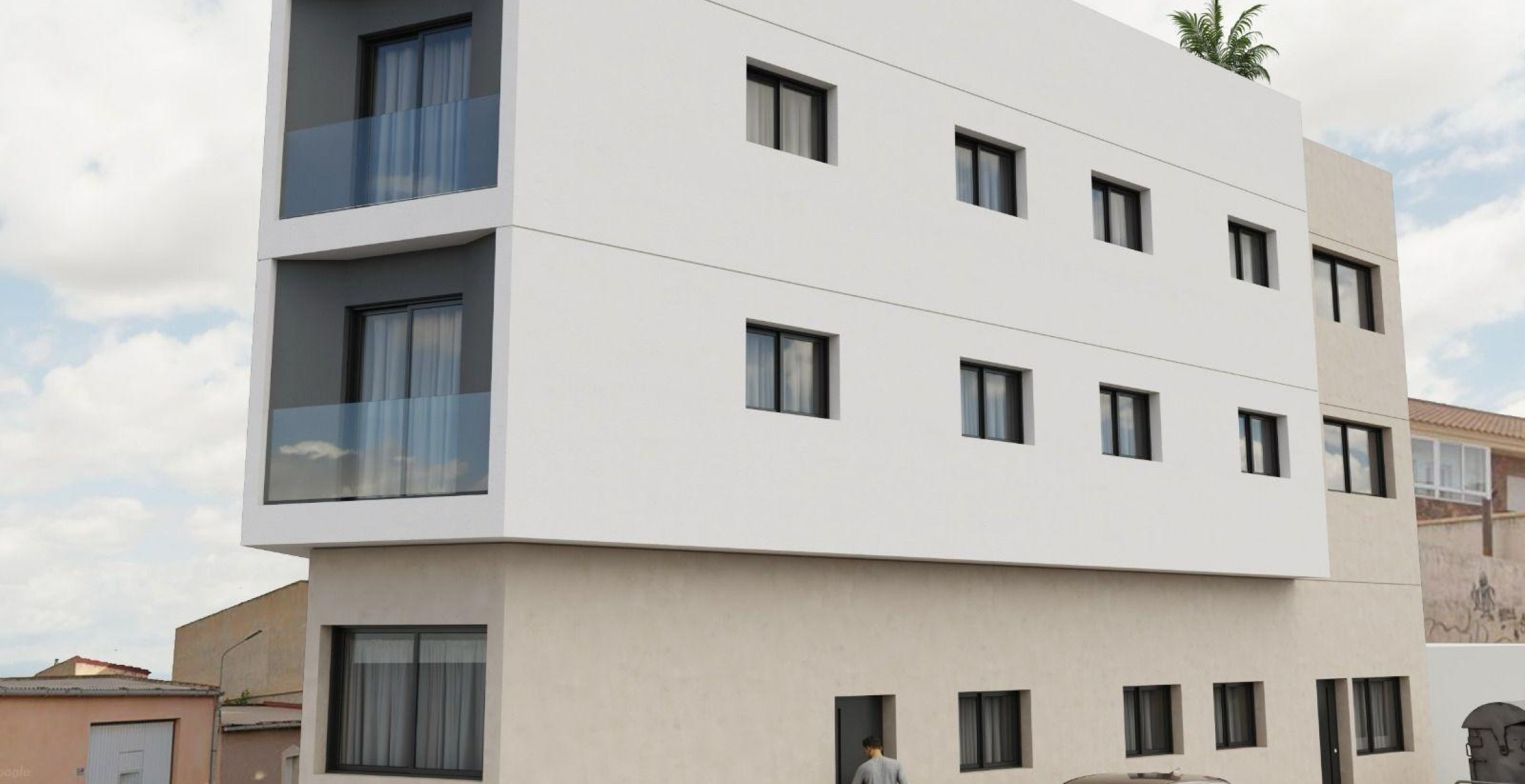 New Build - Apartment - Mazarron - pueblo