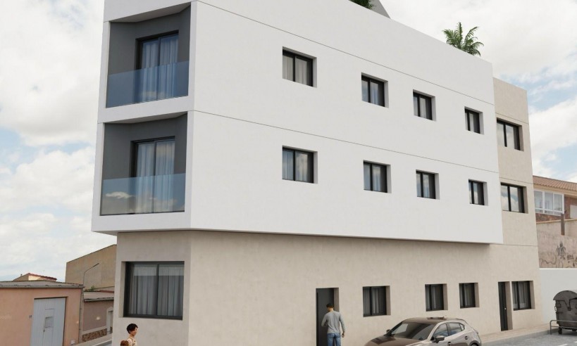New Build - Apartment - Mazarron - pueblo