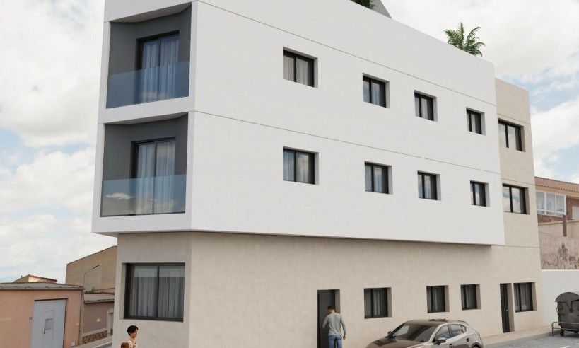New Build - Apartment - Mazarron - pueblo