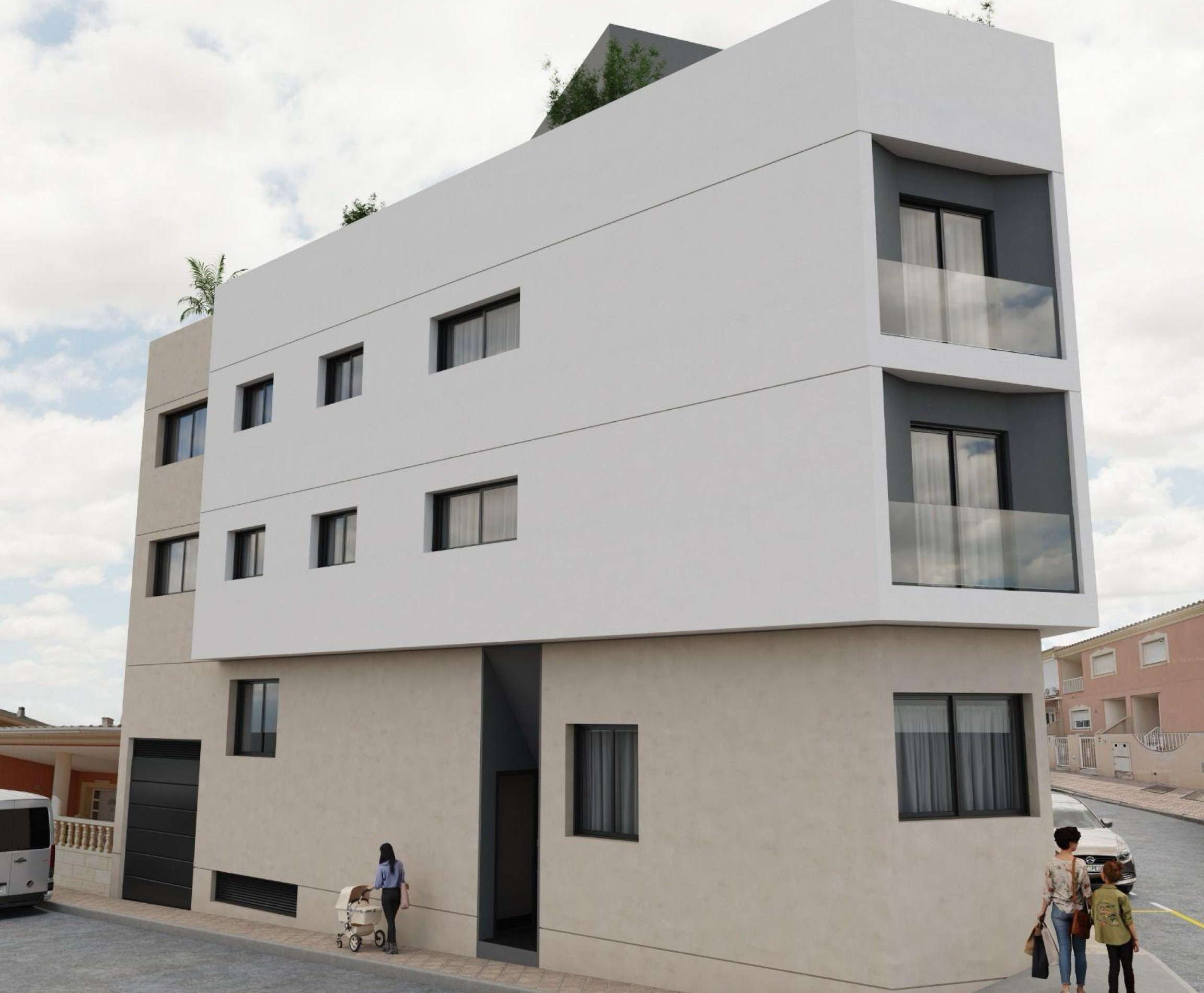 New Build - Apartment - Mazarron - pueblo