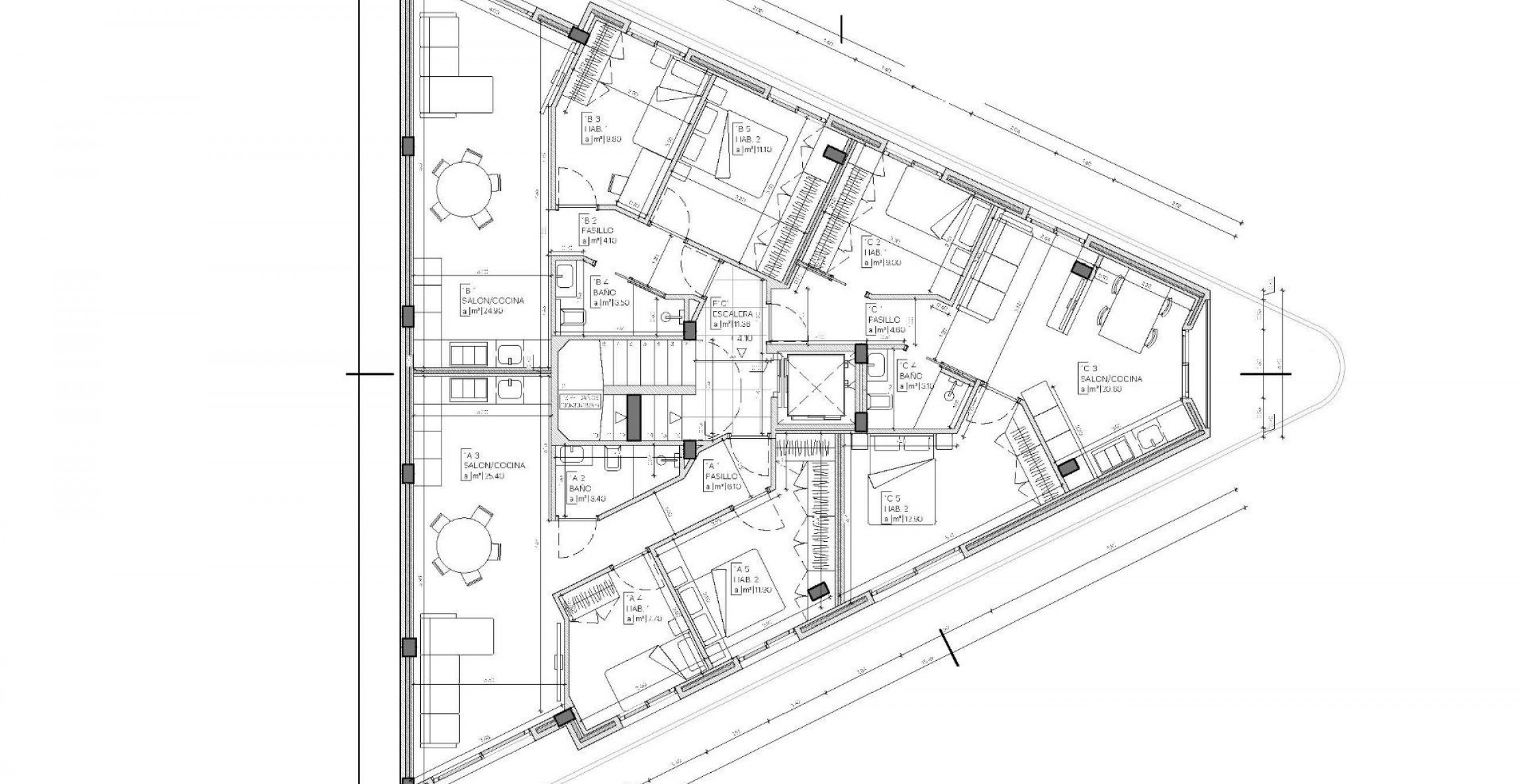 New Build - Apartment - Mazarron - pueblo