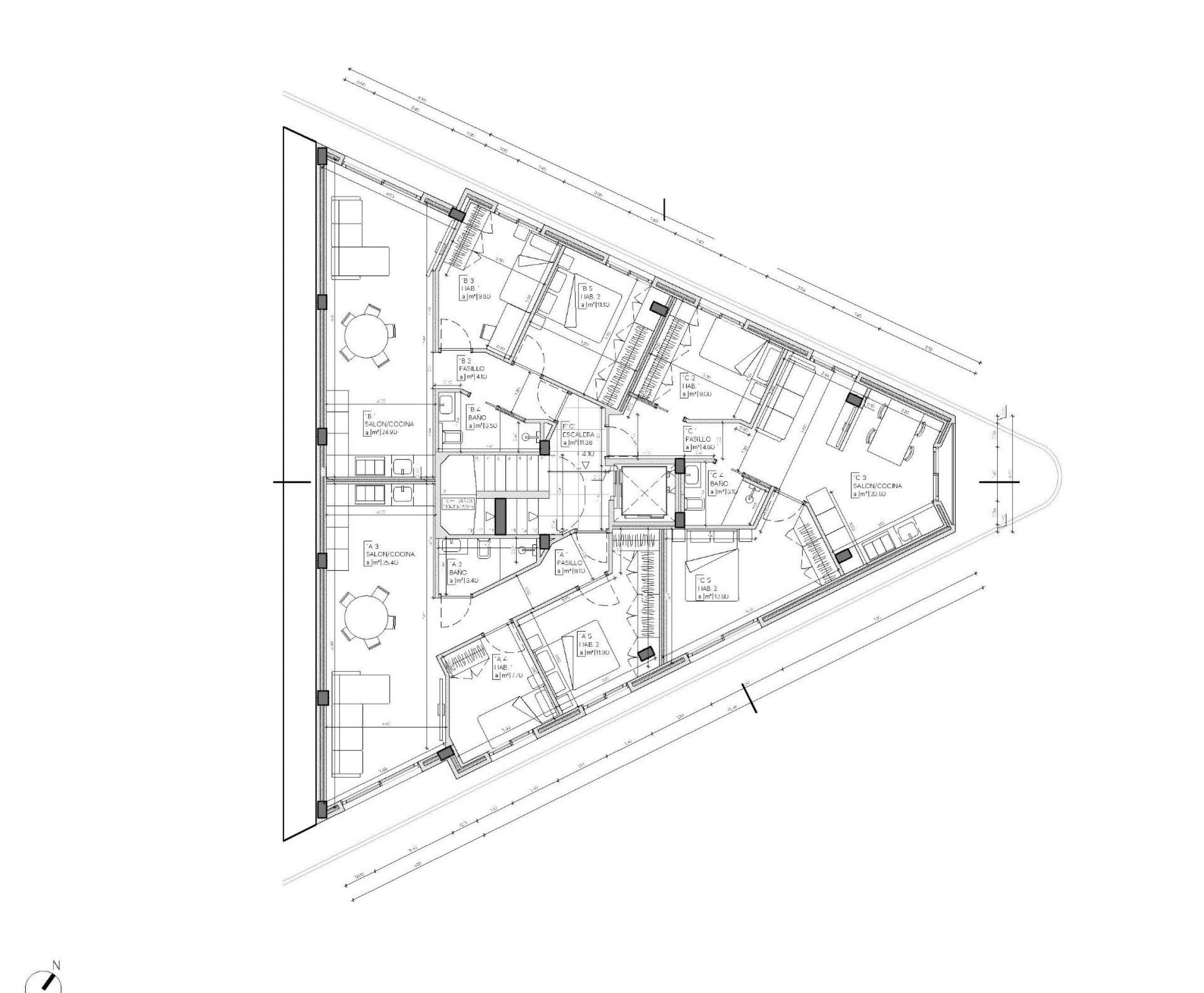 New Build - Apartment - Mazarron - pueblo
