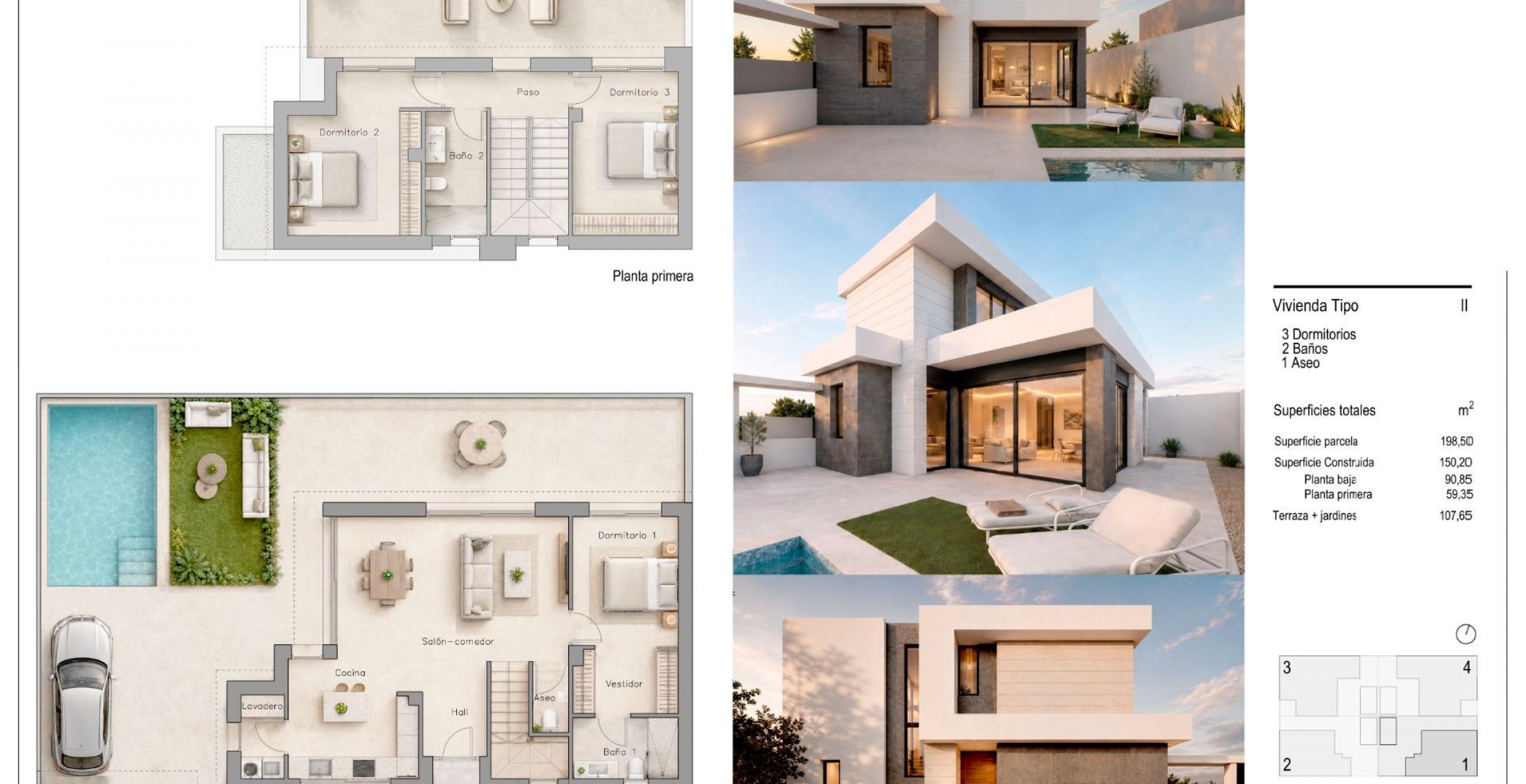 New Build - Villa - Pilar de la Horadada - pueblo