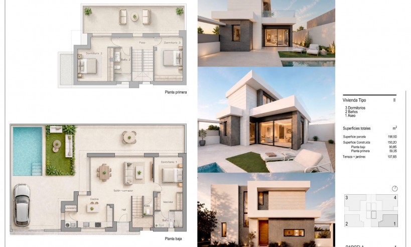 New Build - Villa - Pilar de la Horadada - pueblo