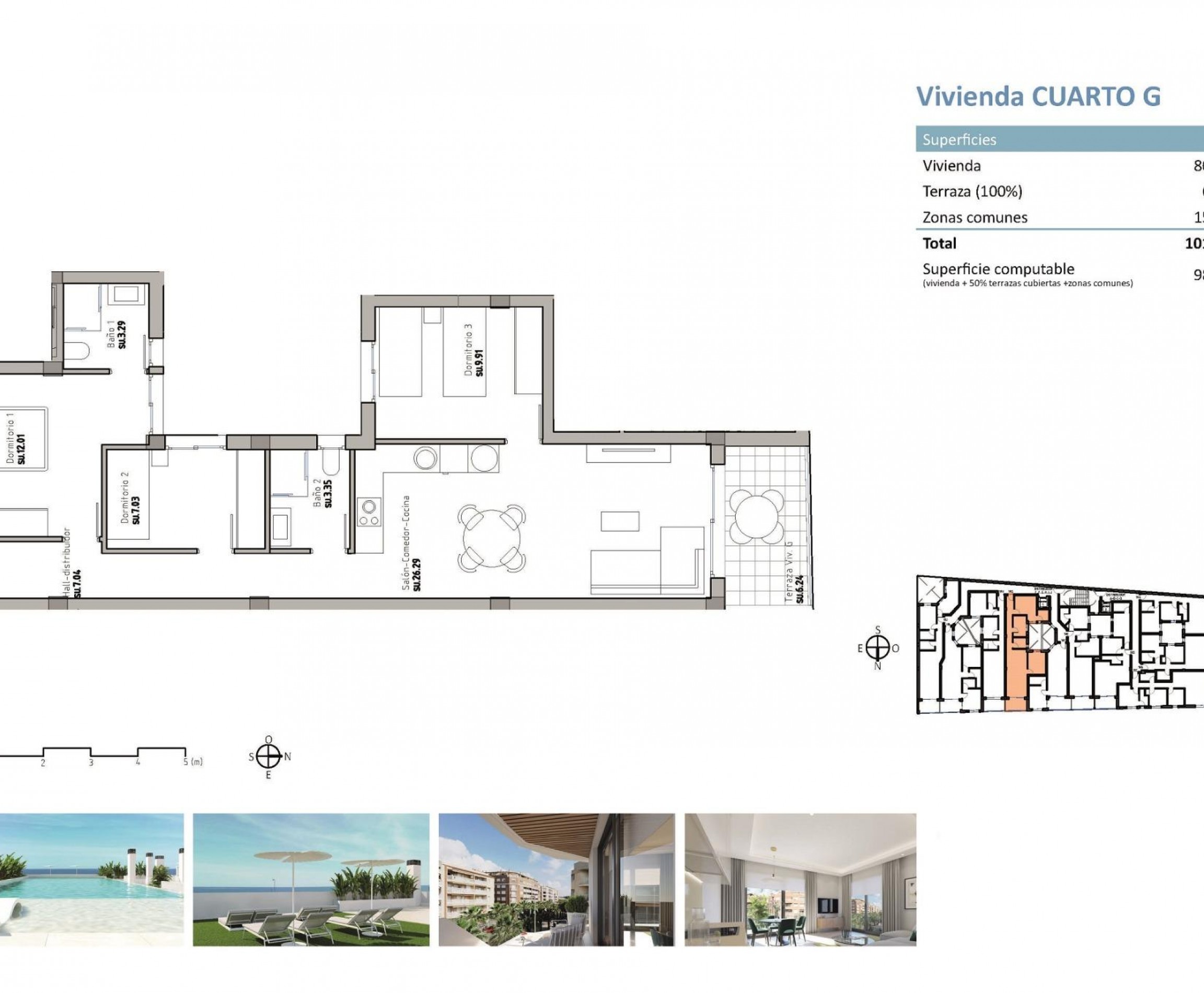 New Build - Penthouse - Guardamar del Segura - Pueblo