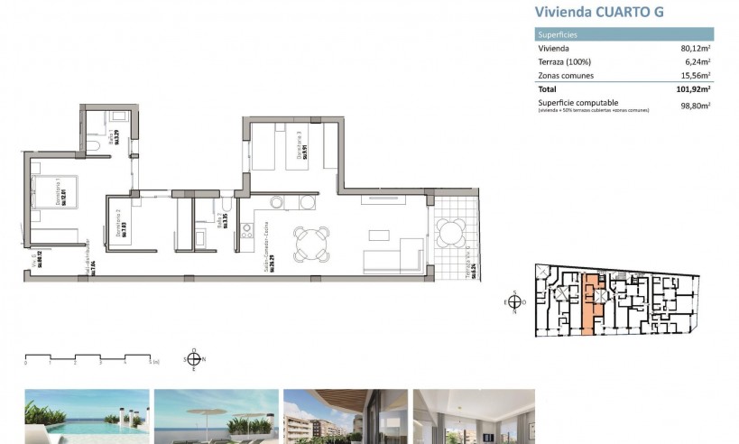 New Build - Penthouse - Guardamar del Segura - Pueblo